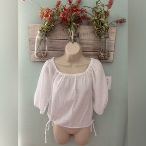 Sophia Vergara White Women's Top